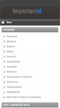 Mobile Screenshot of importerbil.no